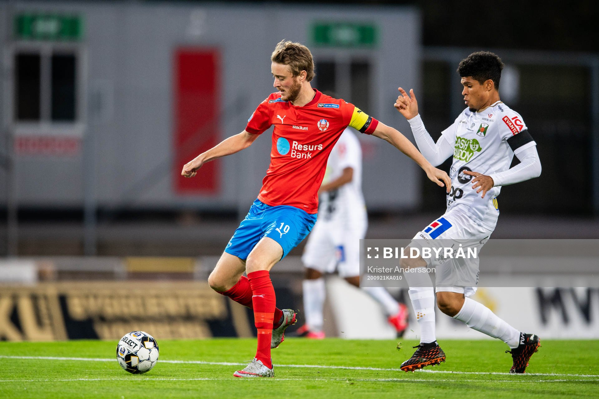 Helsingborgs Rasmus Jönsson och Varbergs Luke Le Roux