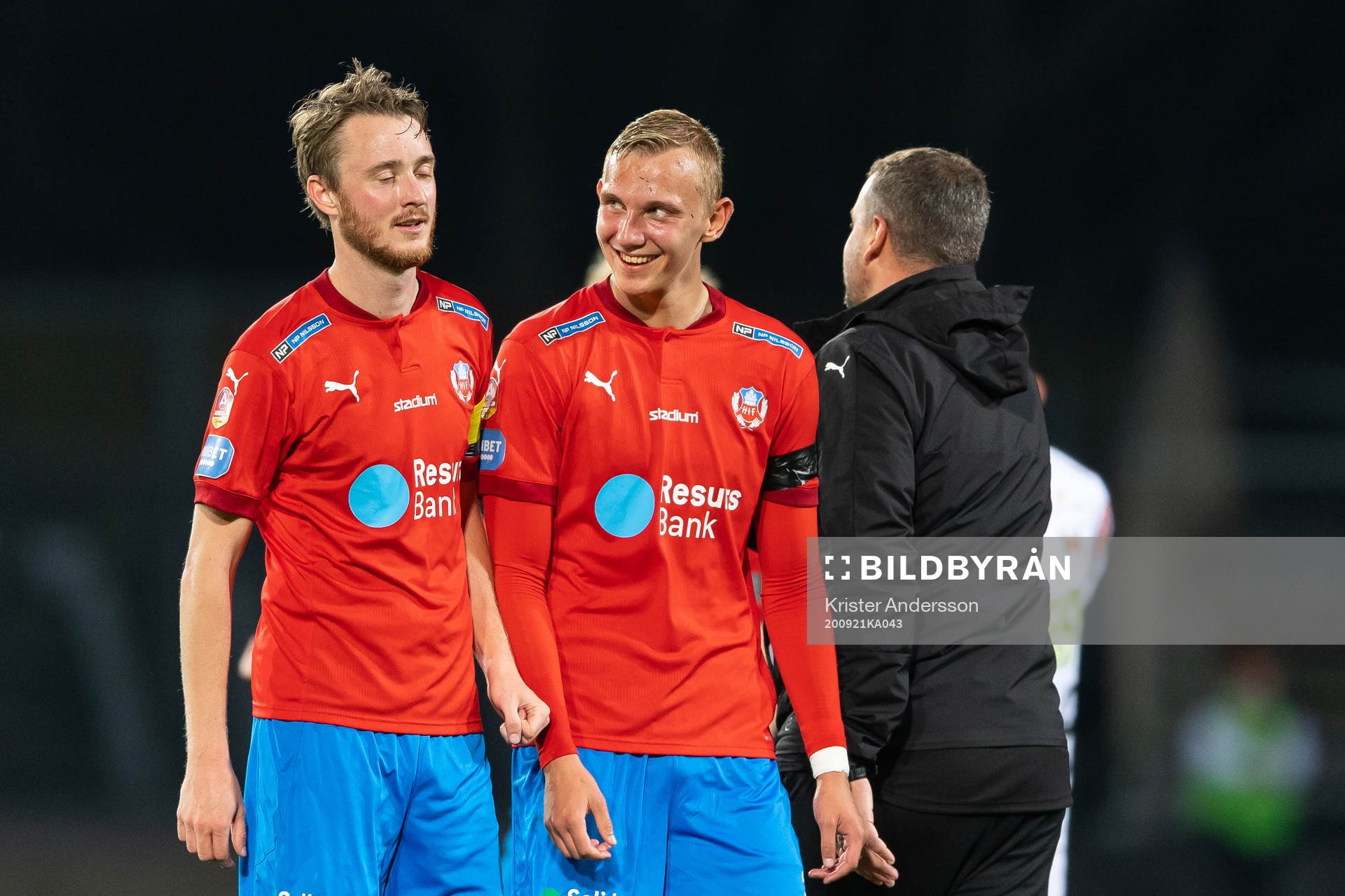 Helsingborgs Rasmus Jönsson och Jakob Voelkerling Persson