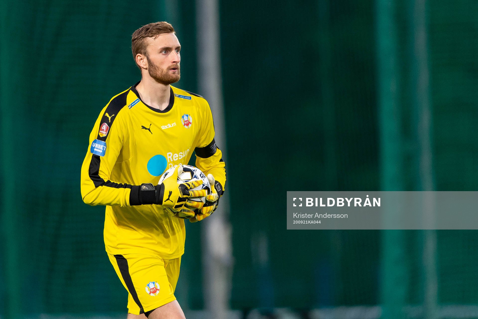 Helsingborgs målvakt Alexander Nilsson