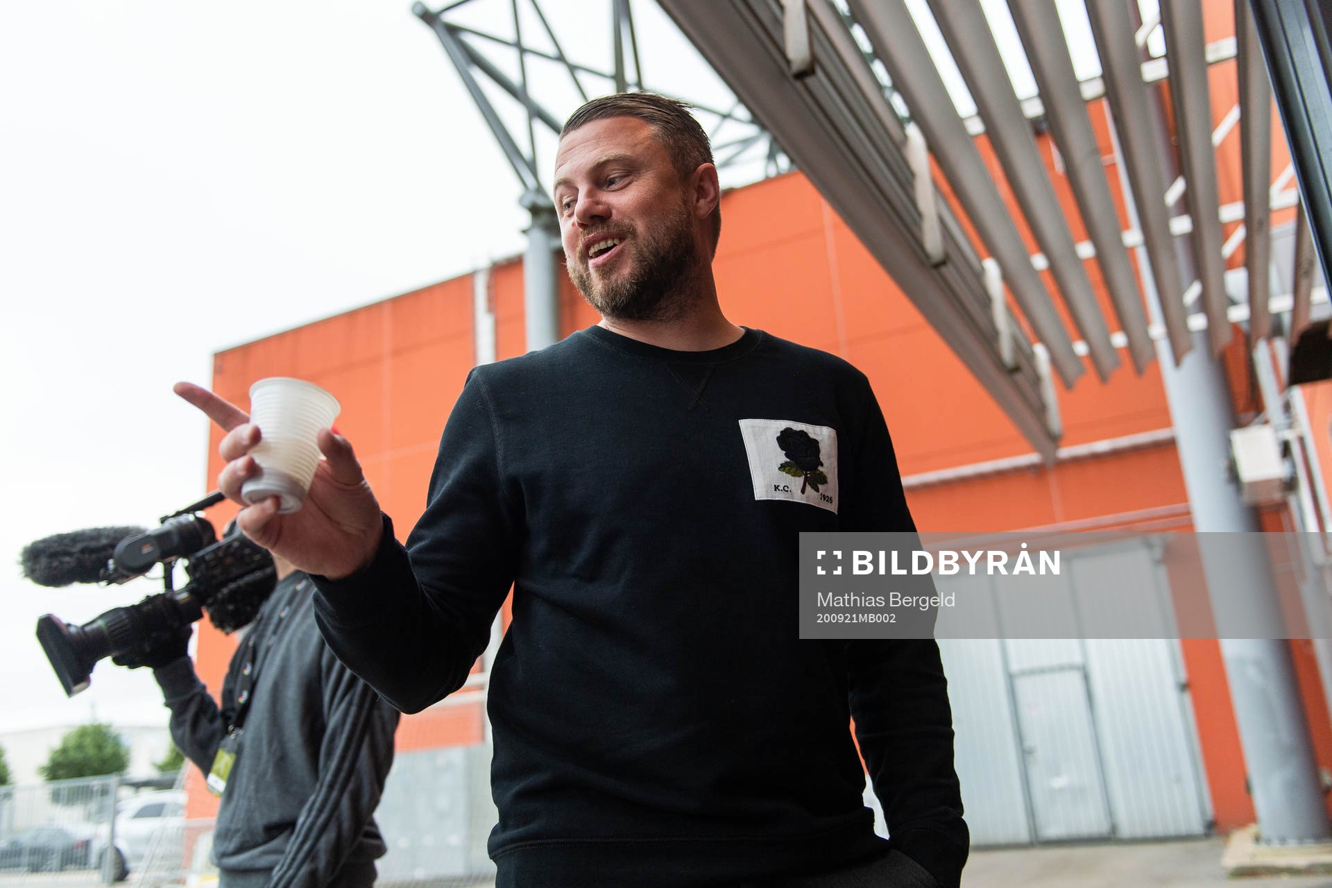 Elfsborgs manager Jimmy Thelin