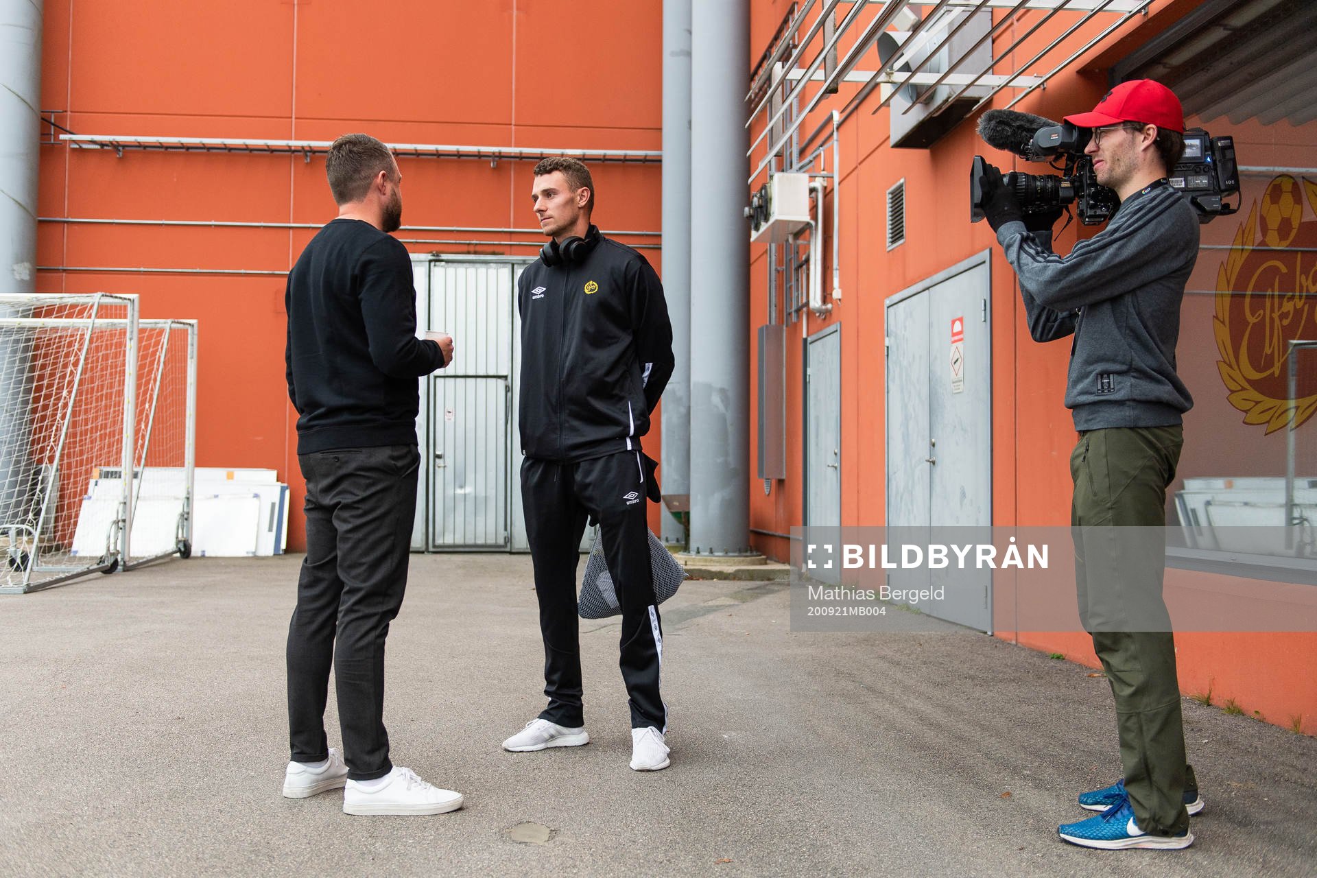 Elfsborgs manager Jimmy Thelin och Christopher McVey