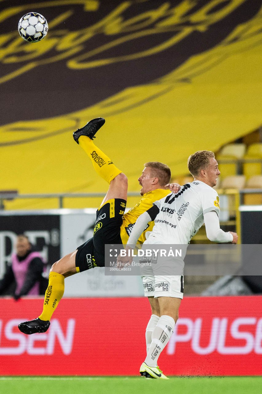 Elfsborgs Per Frick och Häckens Gustav Berggren