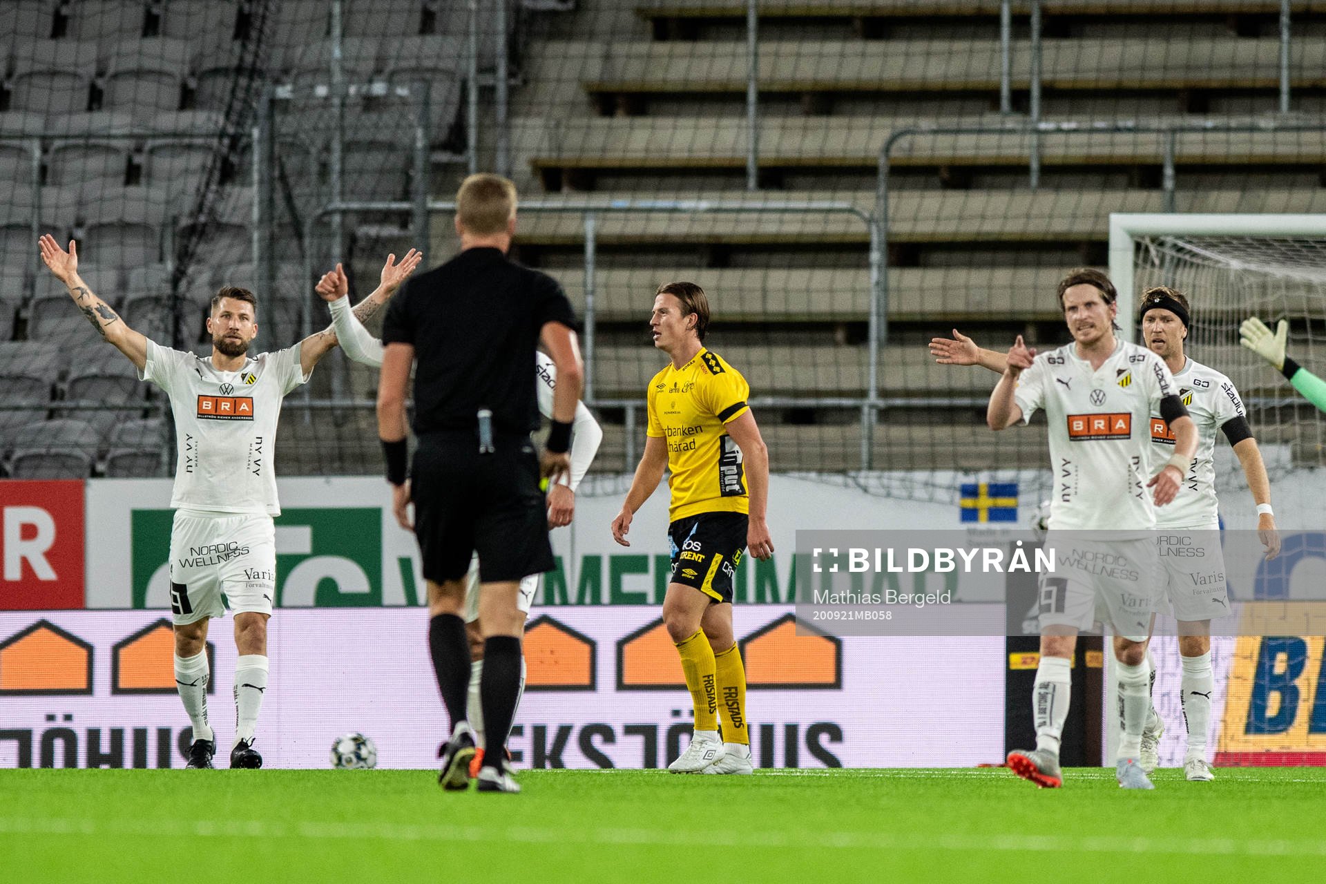 Häckens Joona Toivio, Erik Friberg och Rasmus Lindgren