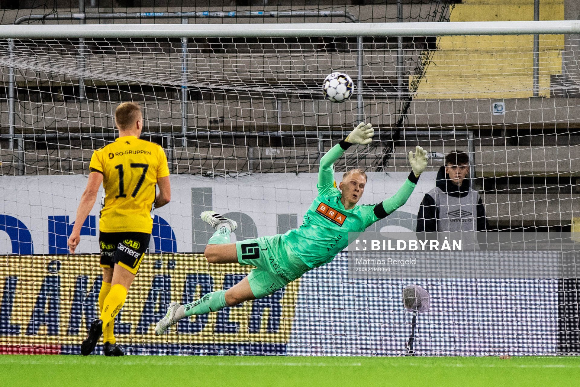 under fotbollsmatchen i Allsvenskan mellan Elfsborg och