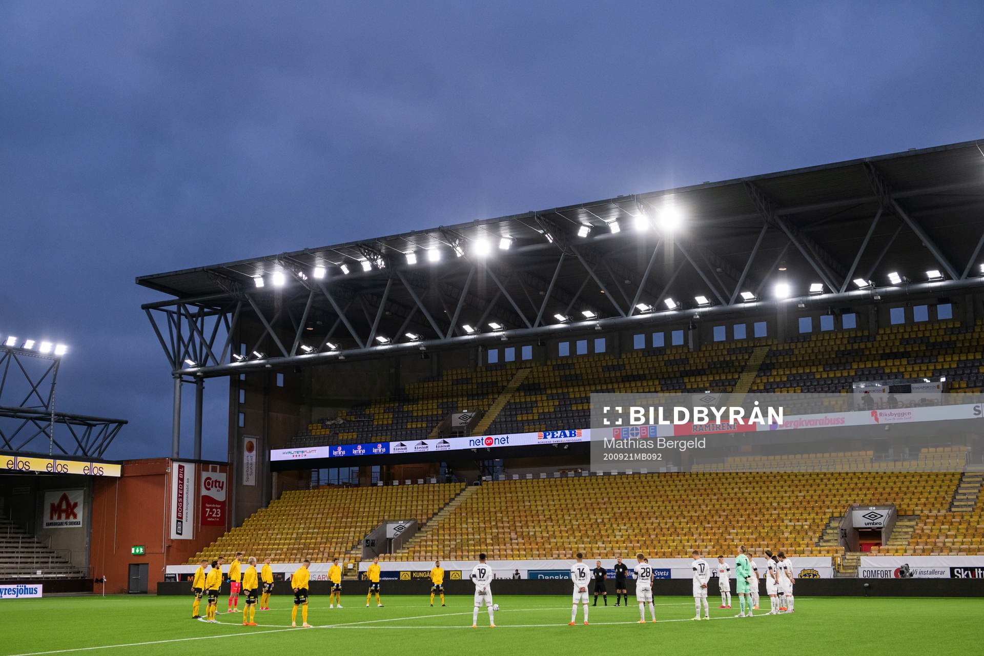 Elfsborgs och Häckens spelare