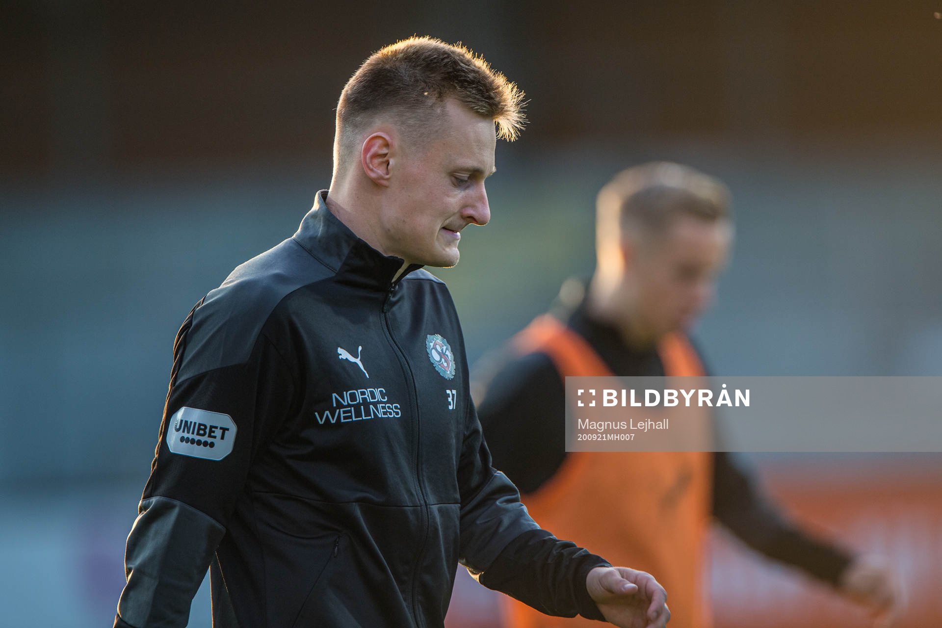 Örebros Rasmus Karjalainen  fotbollsmatchen i Allsvenskan