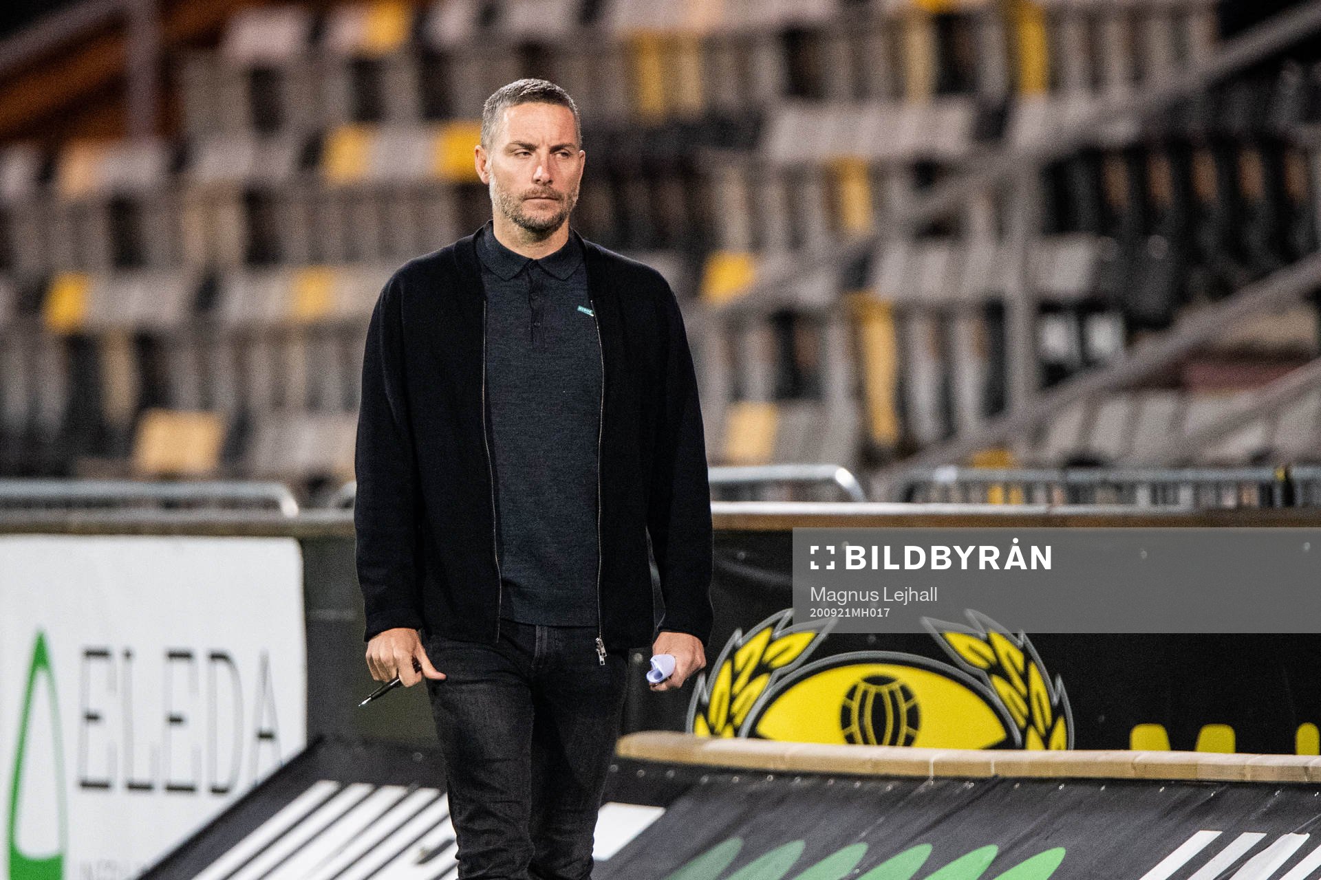 Örebros tränare Axel Kjäll