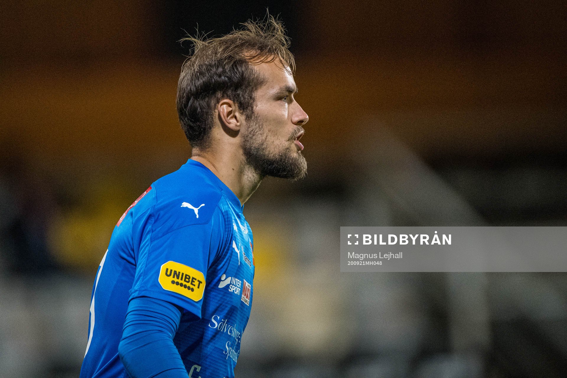Mjällbys målvakt Carl-Johan Eriksson
