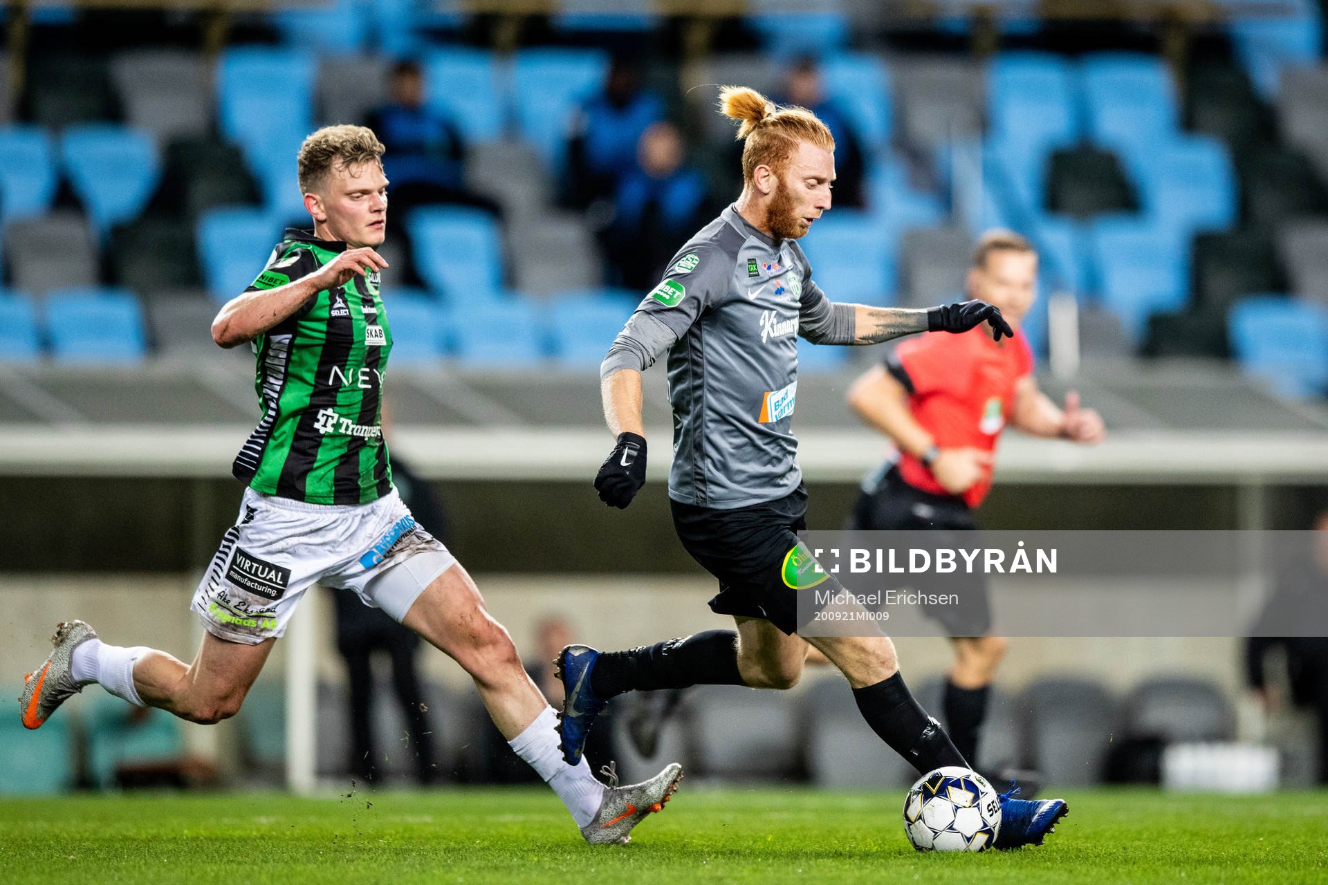 GAIS Meinhard Egilsson Olsen och Västerås Calle Svensson