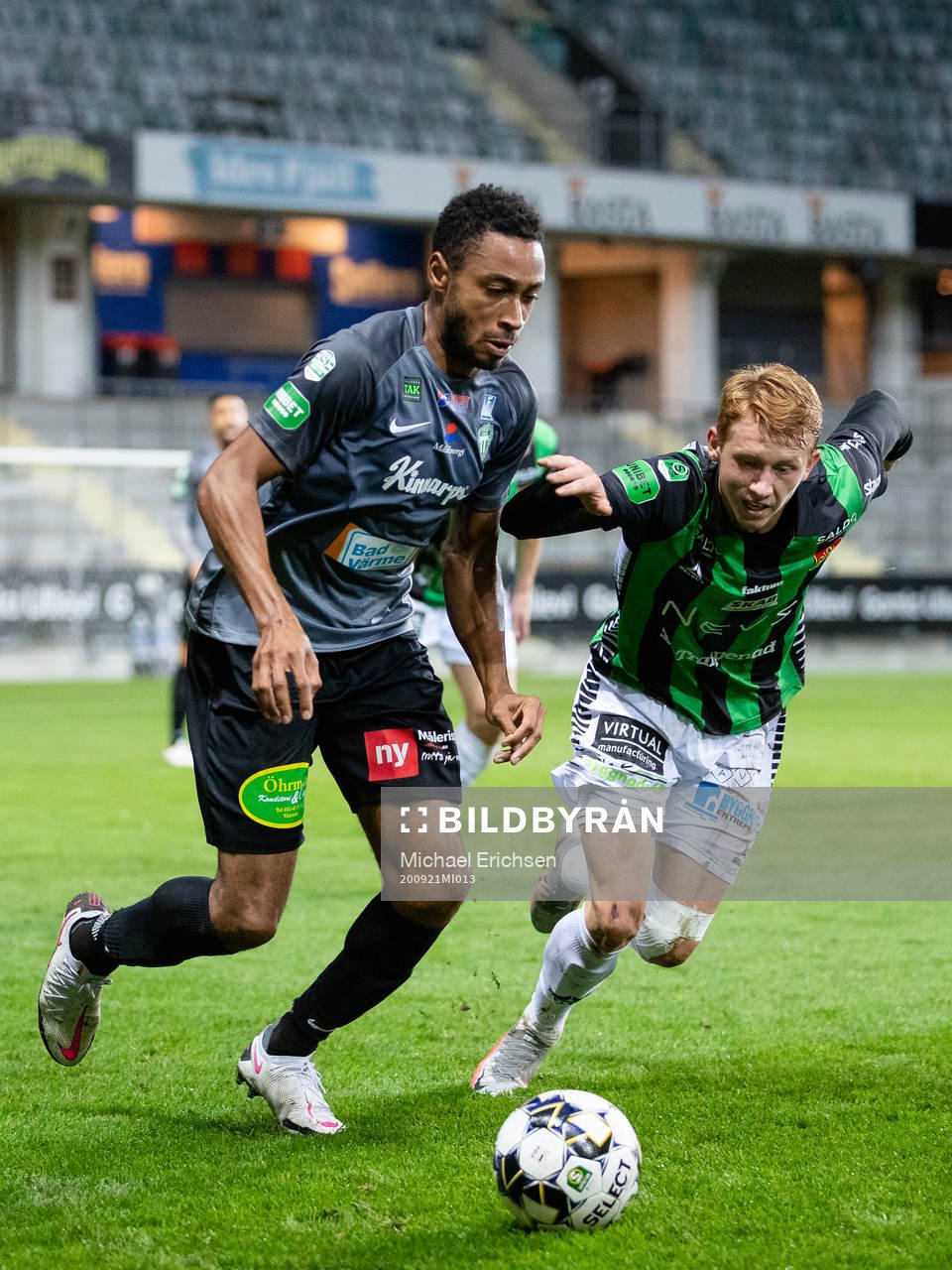 Västerås Brian Span och GAIS Julius Lindberg
