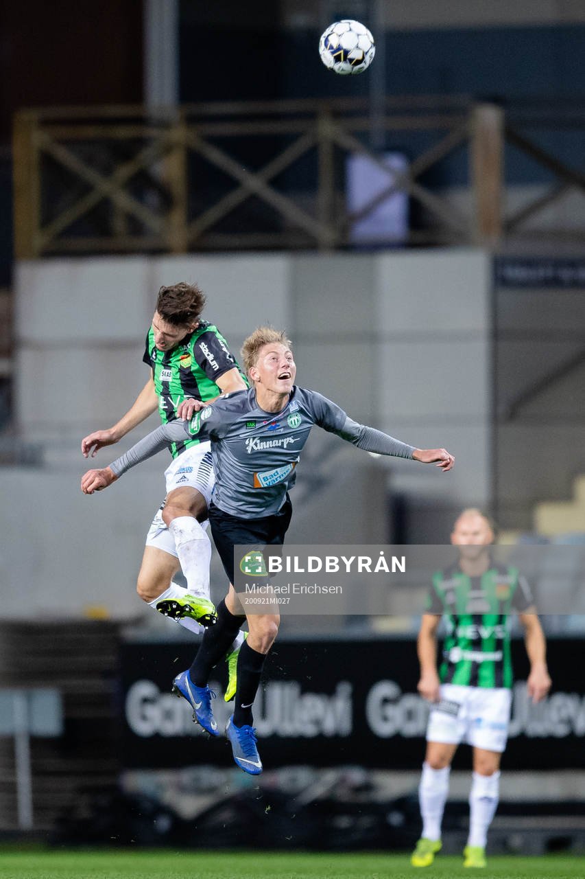 GAIS Adnan Maric  vinner en nickduell mot Västerås Albin