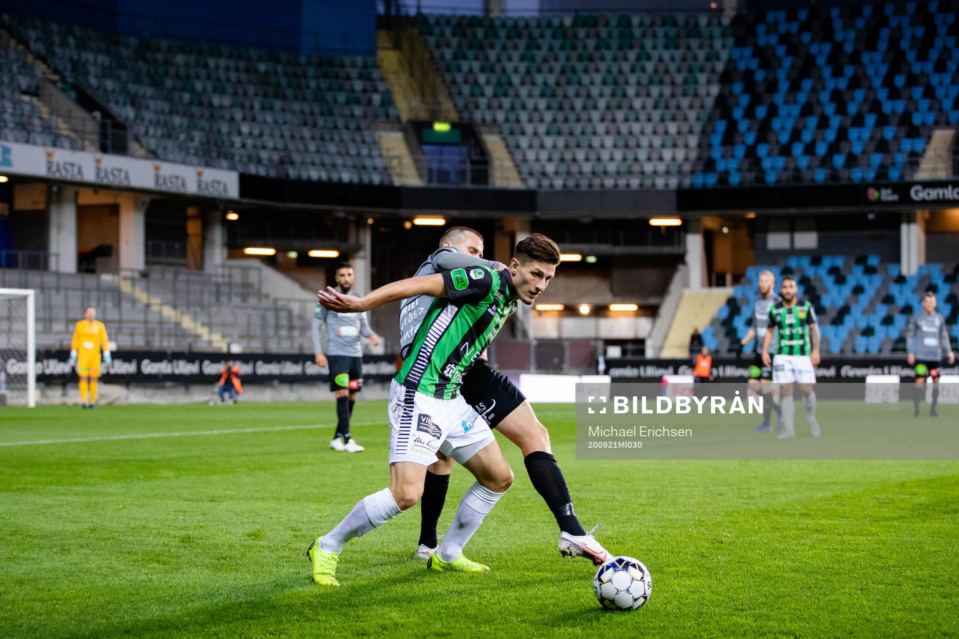 GAIS Adnan Maric och Västerås Jonas Hellgren