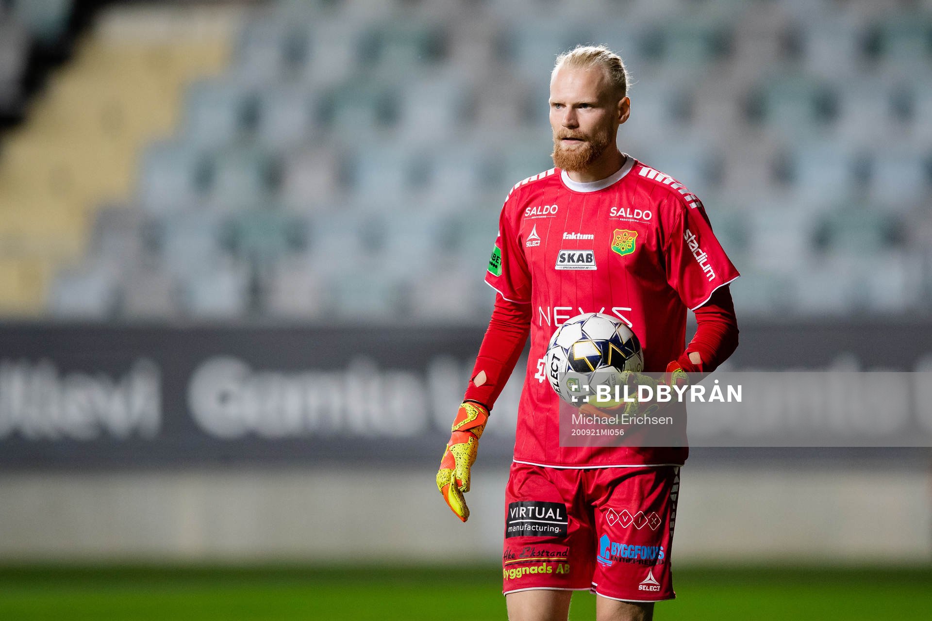 GAIS målvakt Mathias Karlsson