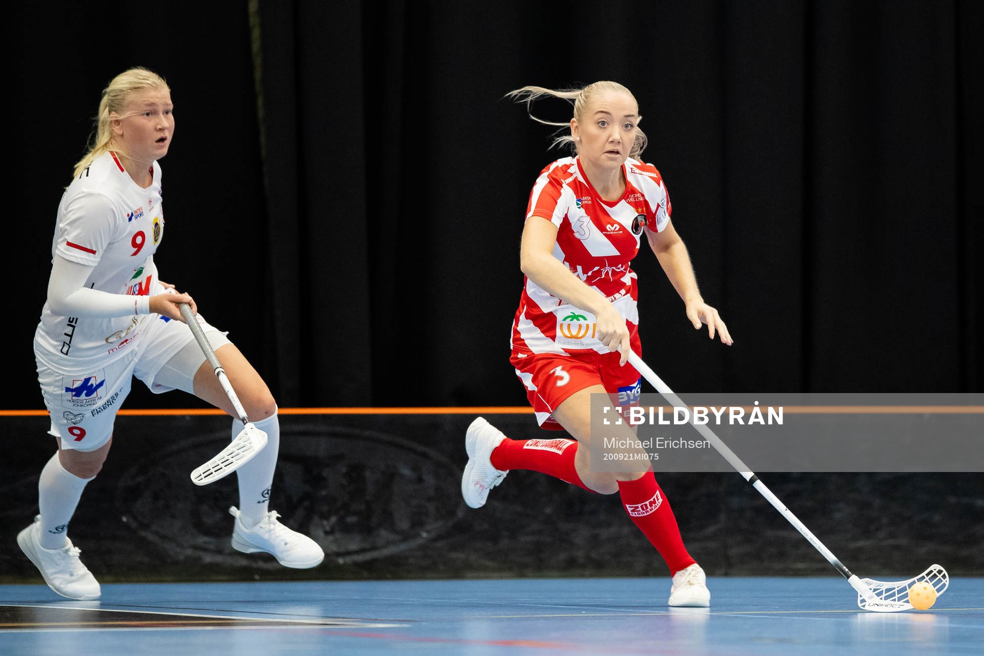 Jönköpings Ellen Svensson och Pixbos Moa Andersson