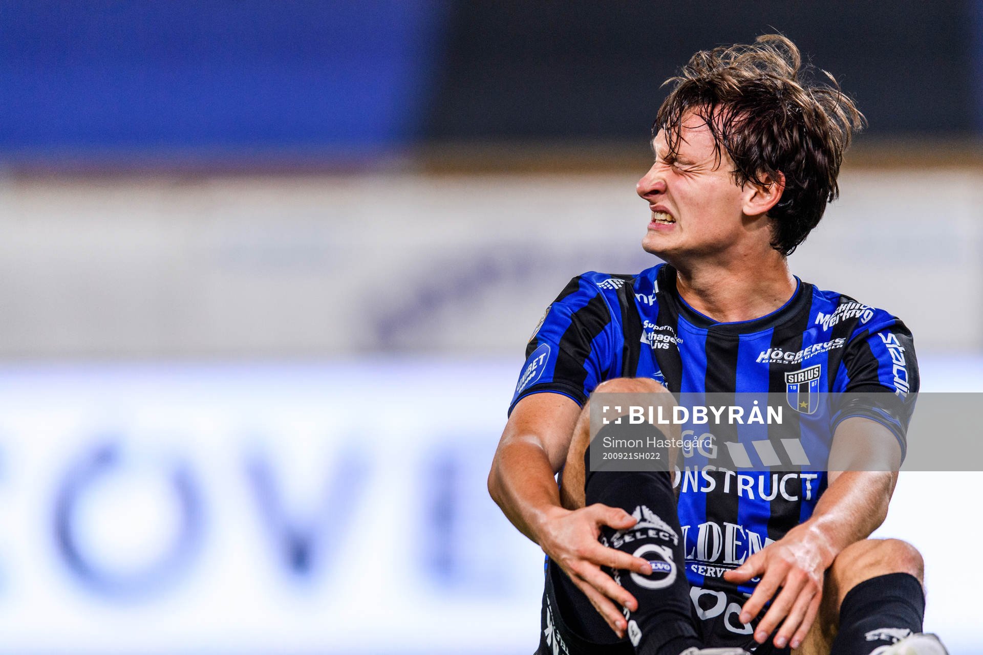 Sirius Hjalmar Ekdal har ont