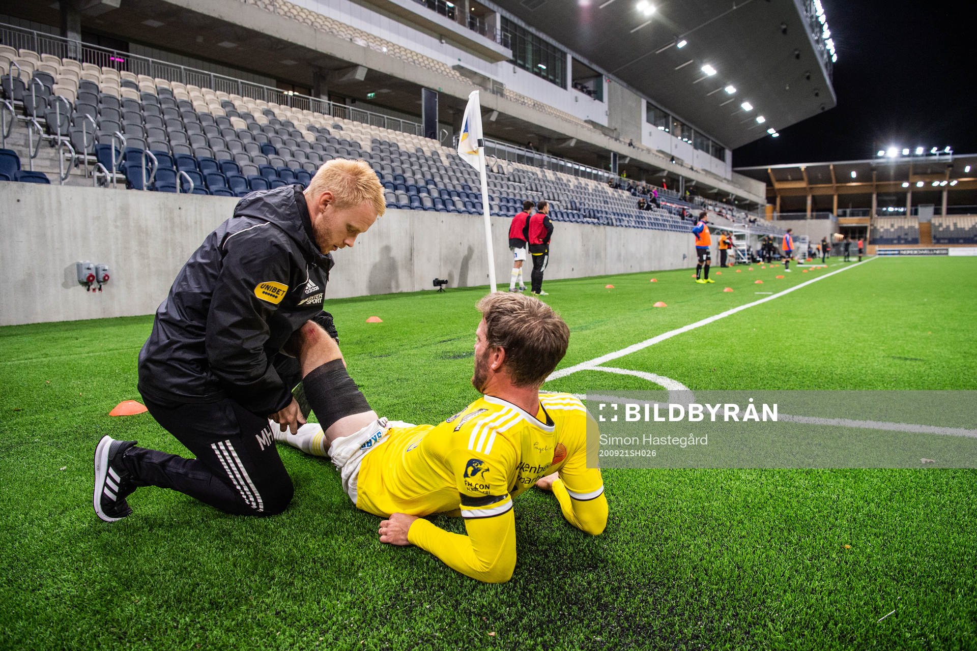 Falkenbergs Karl Söderström får läkarvård