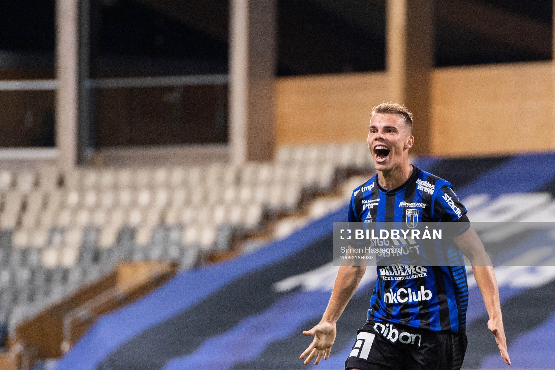Sirius Elias Andersson jublar