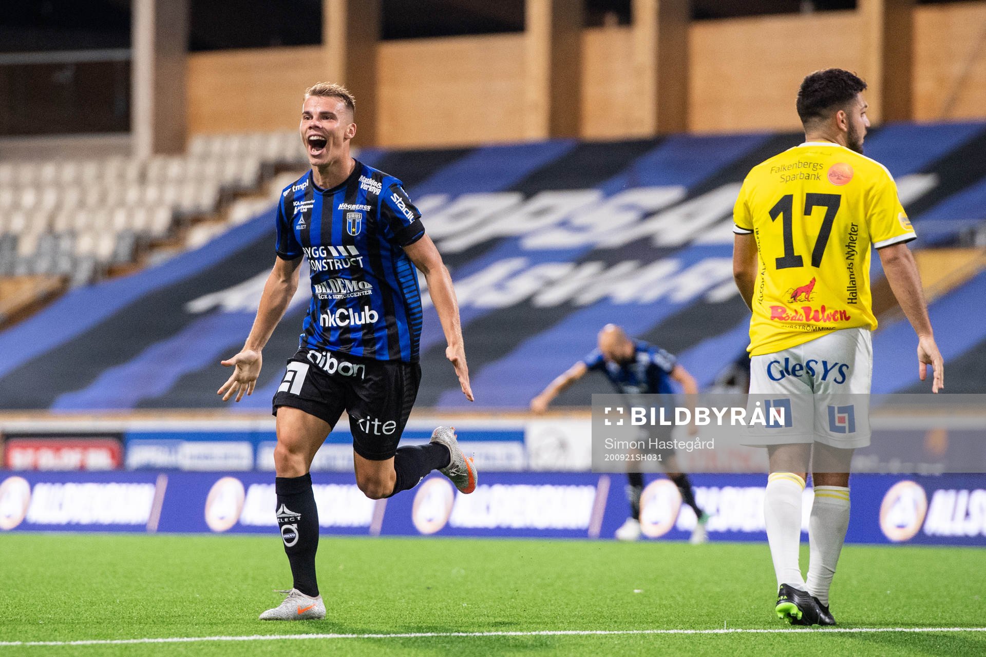 Sirius Elias Andersson jublar