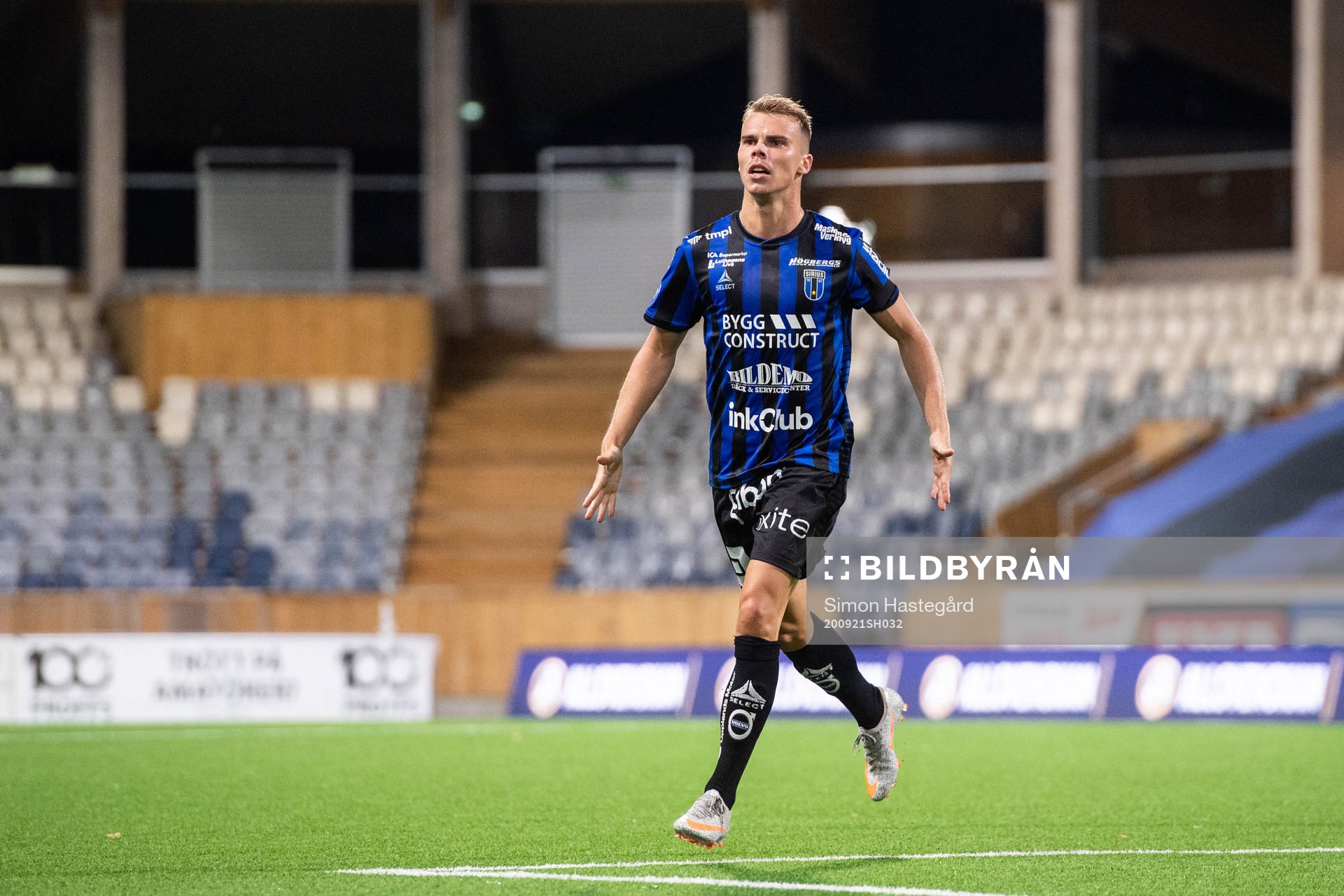 Sirius Elias Andersson jublar