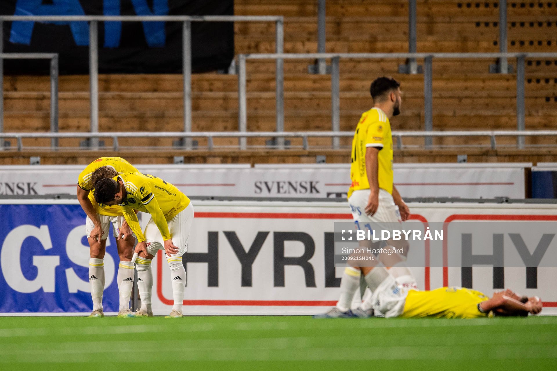 Falkenbergs spelare deppar