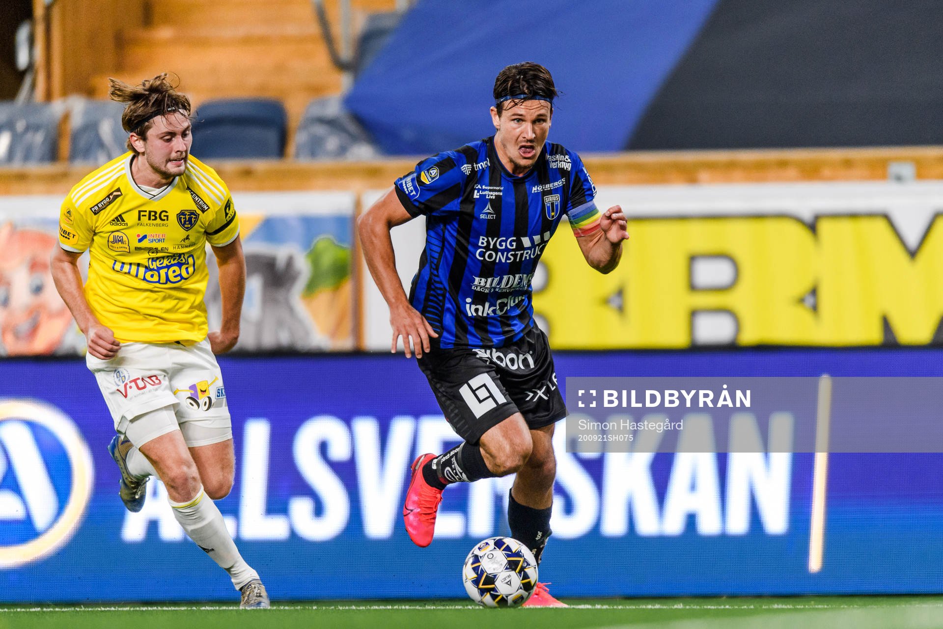 Falkenbergs Axel Norén och Sirius Stefano Vecchia