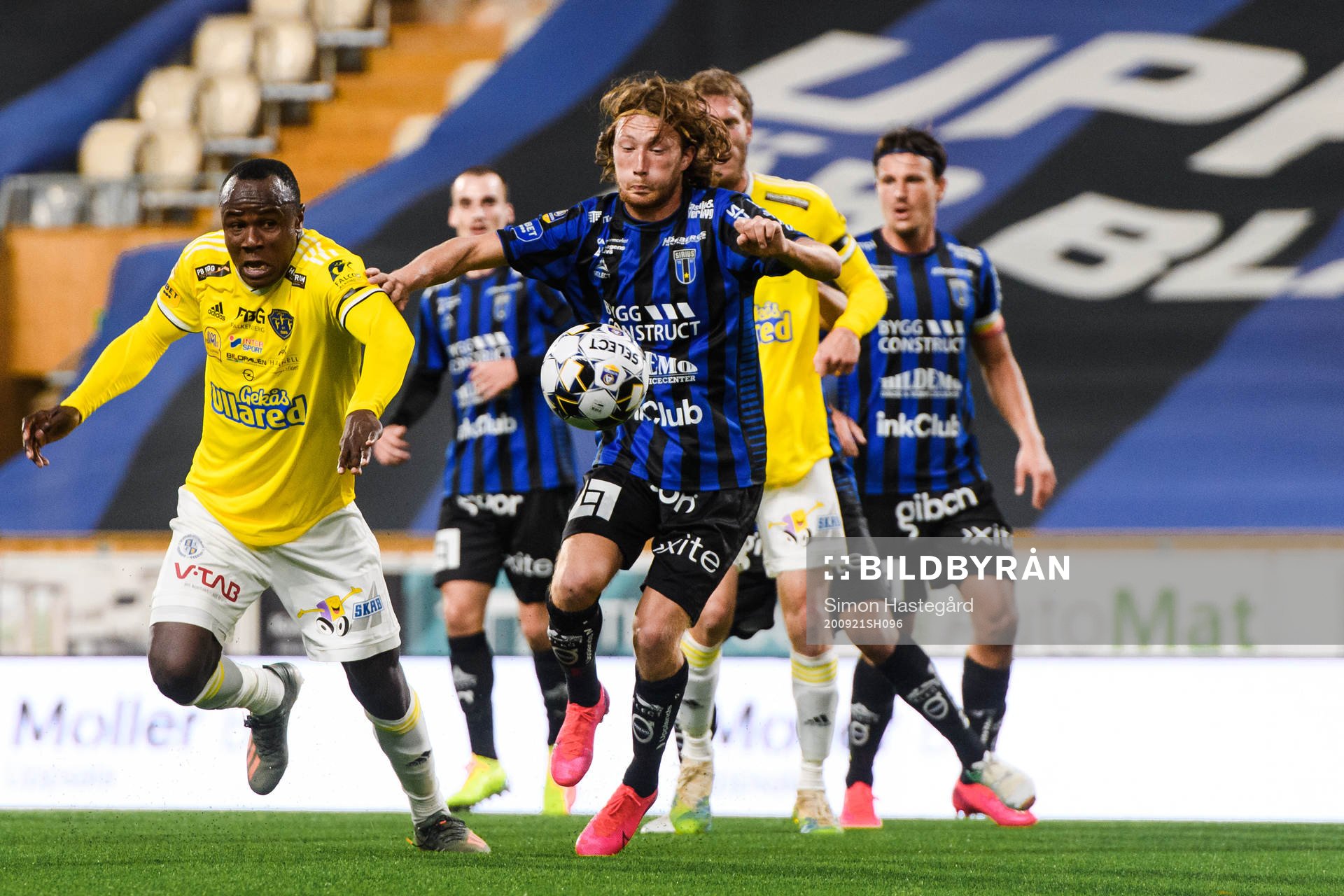 Falkenbergs Nsima Peter och Sirius Axel Björnström