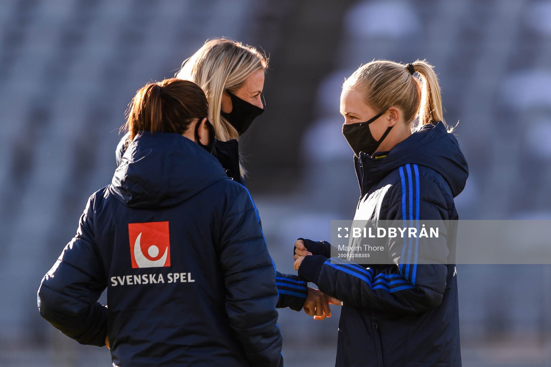 Amanda Ilestedt and Magdalena Eriksson of Sweden