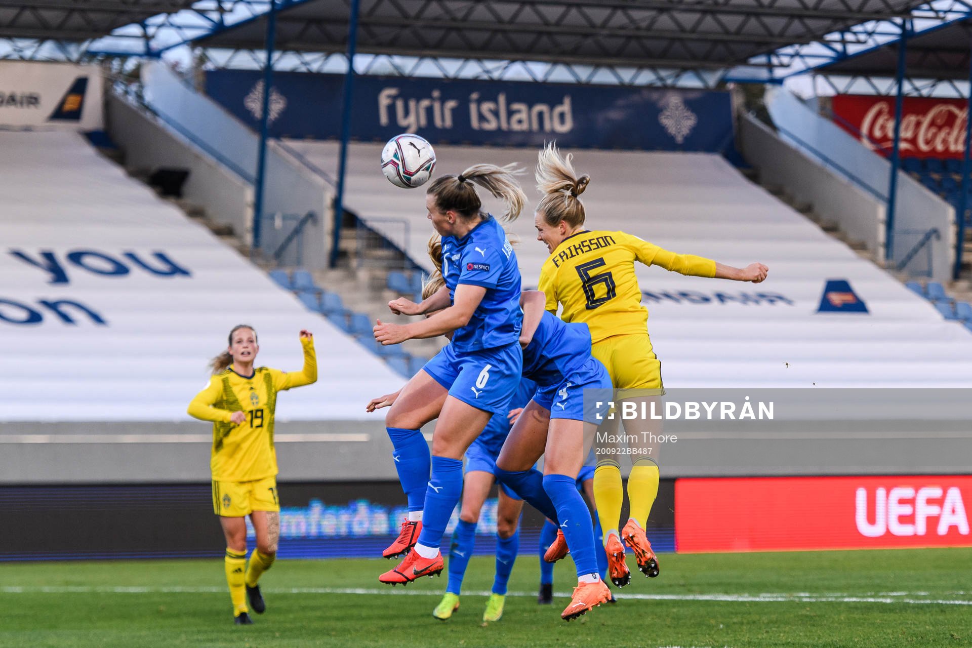 Ingibjörg Sigurdardottir of Iceland and Magdalena Eriksson