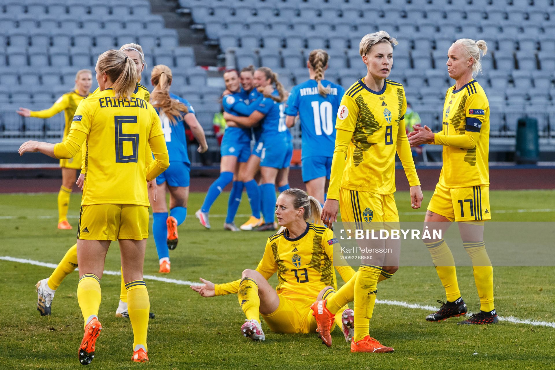 Magdalena Eriksson , Lina Hurtig , Amanda Ilestedt and