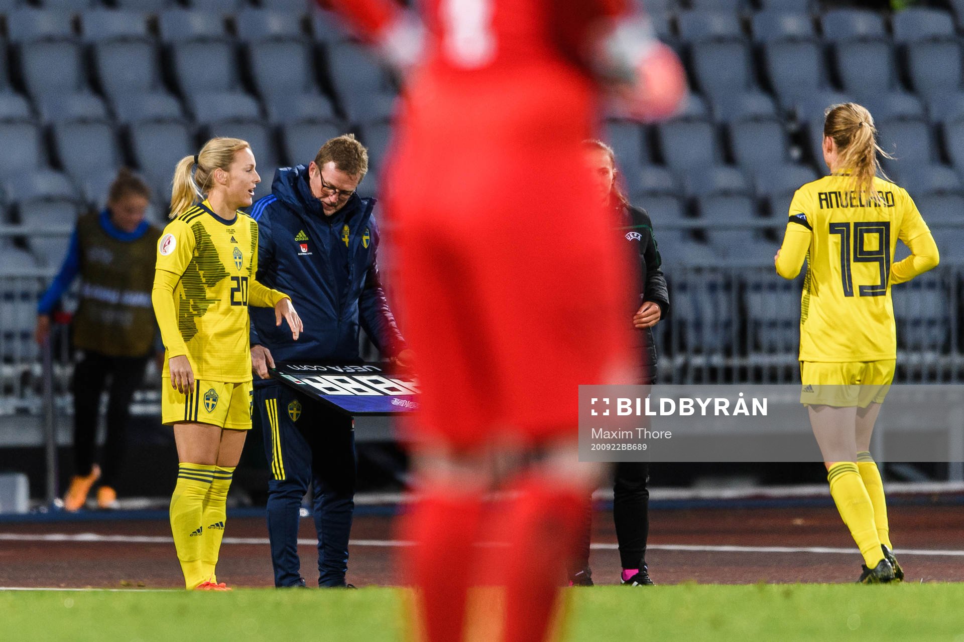 Mimmi Larsson and Anna Anvegård of Sweden
