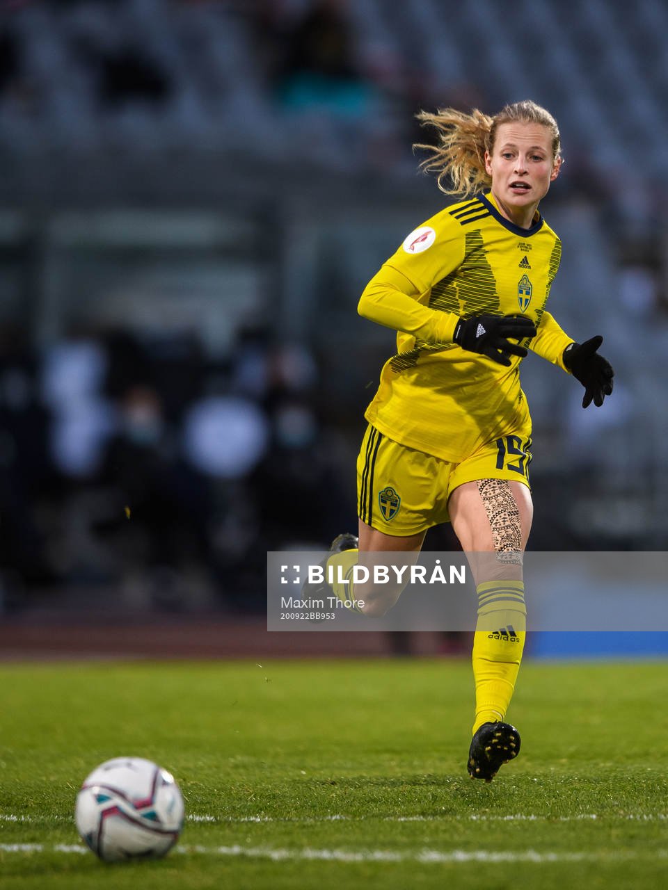 Anna Anvegård of Sweden