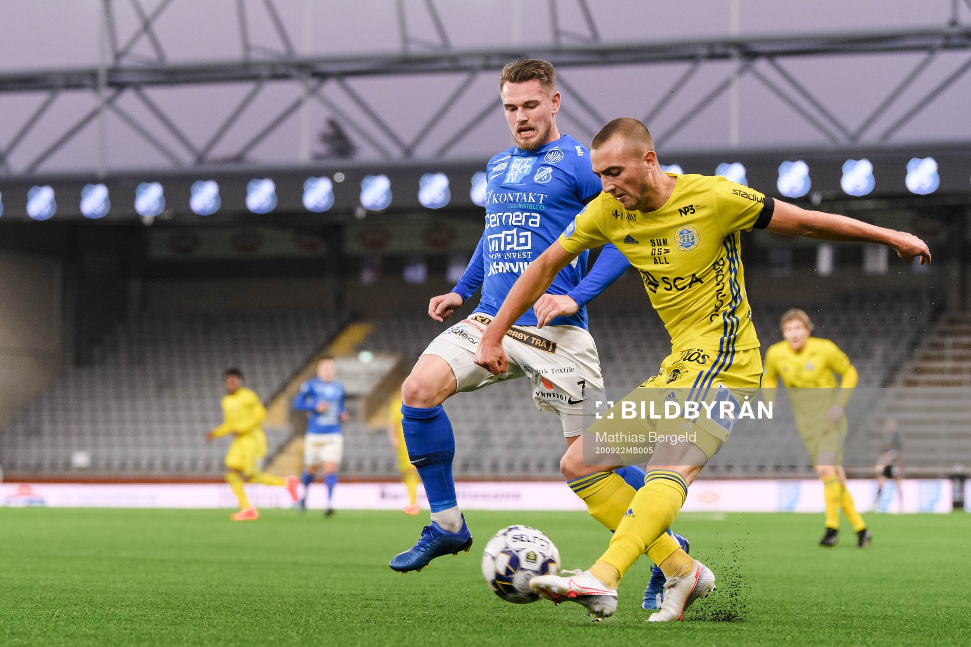 Norrbys Rasmus Örqvist och Sundsvalls Dennis Olsson