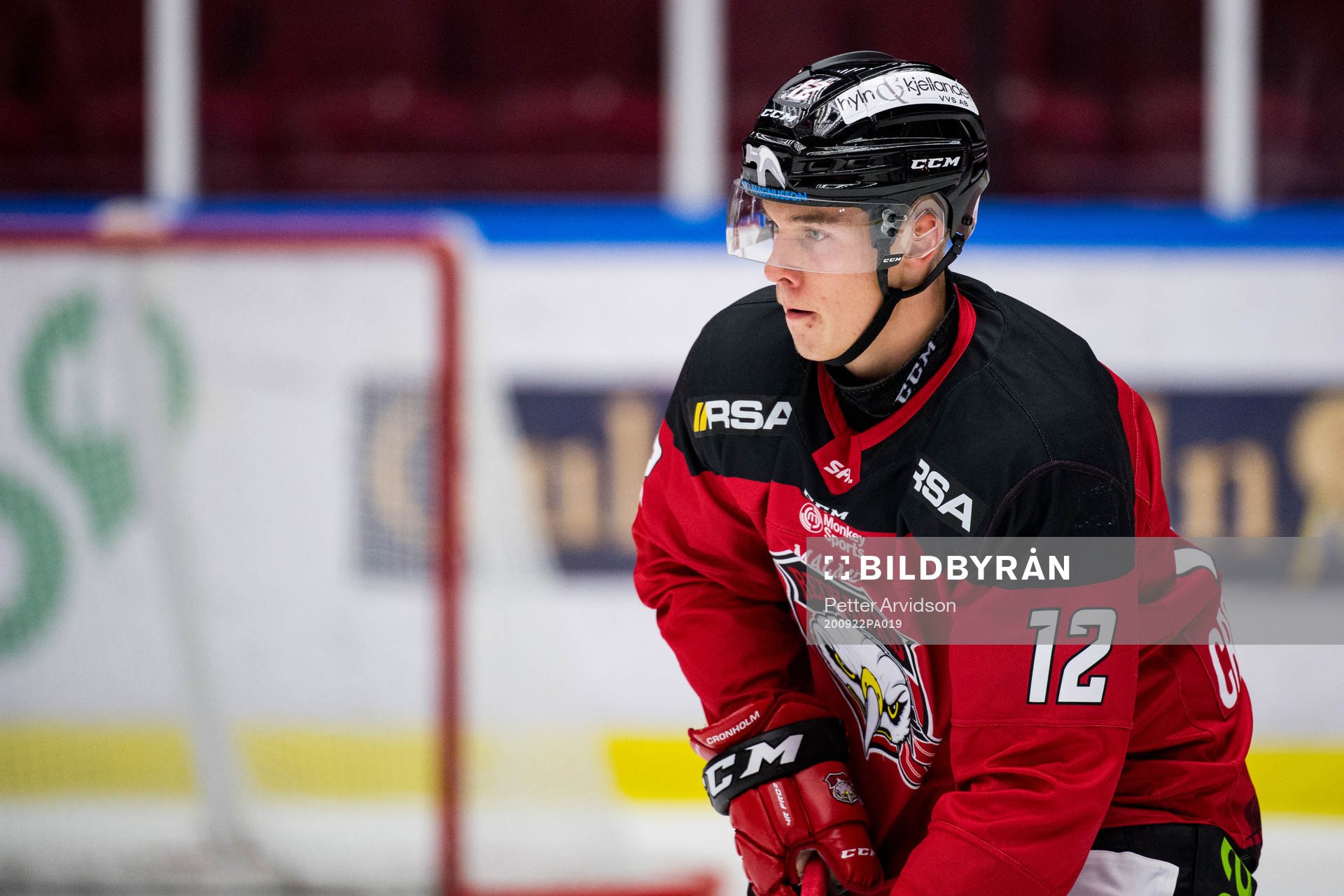 Malmö Redhawks Linus Lindstrand-Cronholm