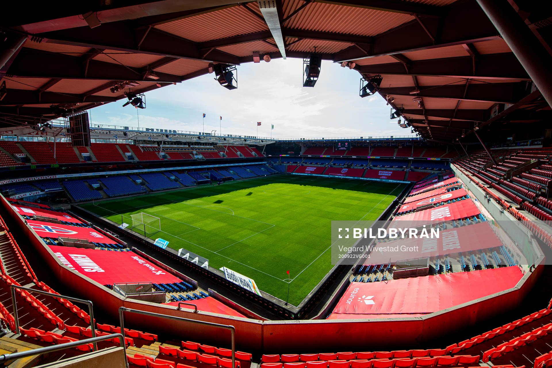 General view of Ullevaal stadion