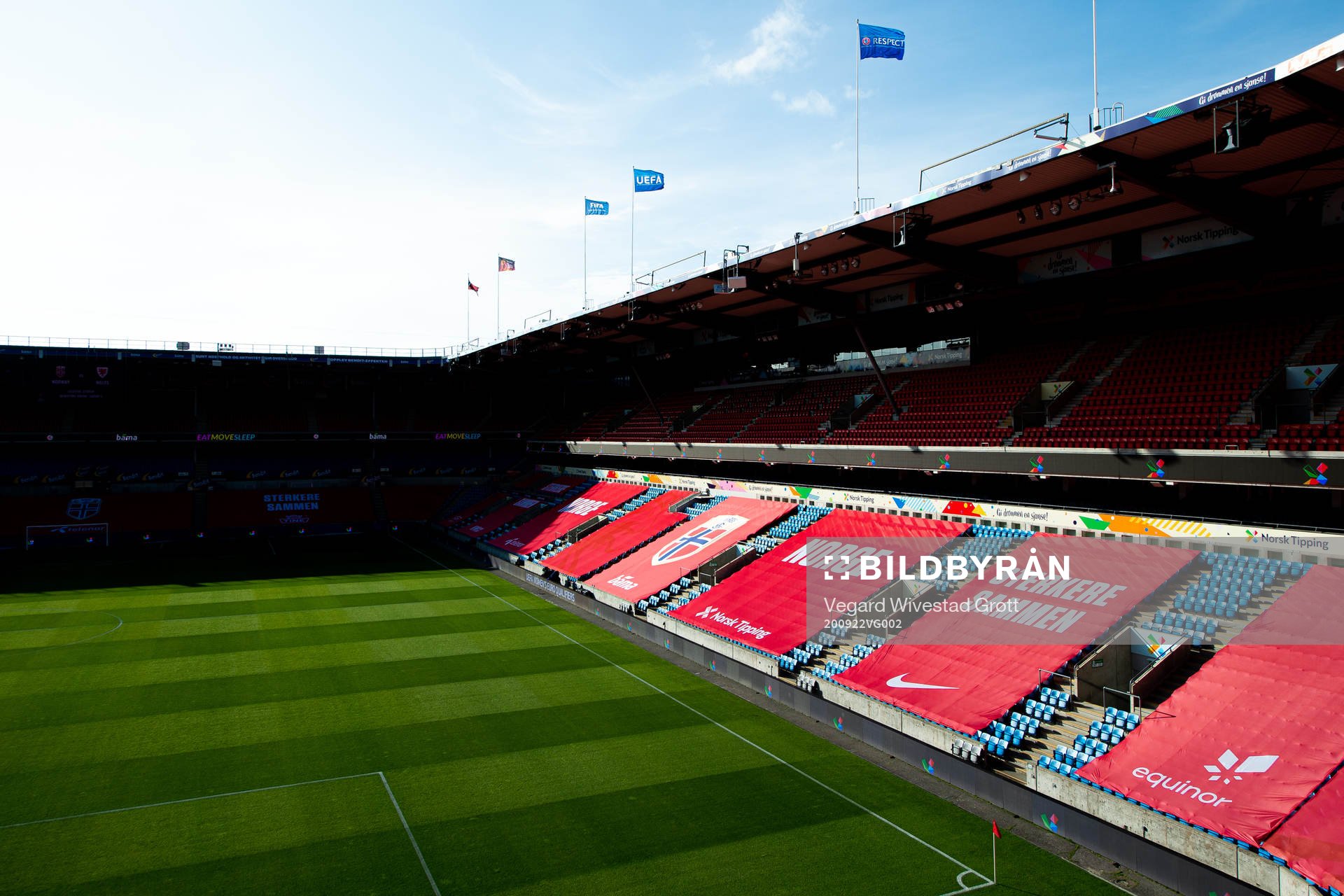 General view of Ullevaal stadion