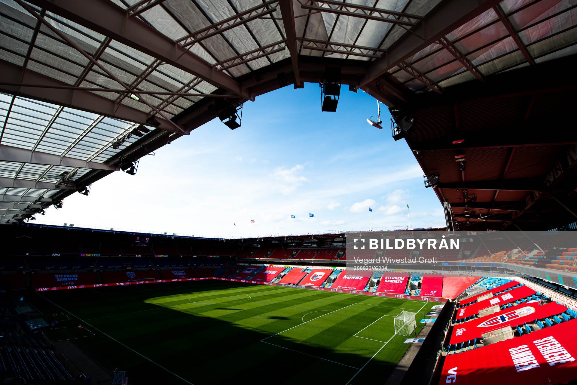 General view of Ullevaal stadion