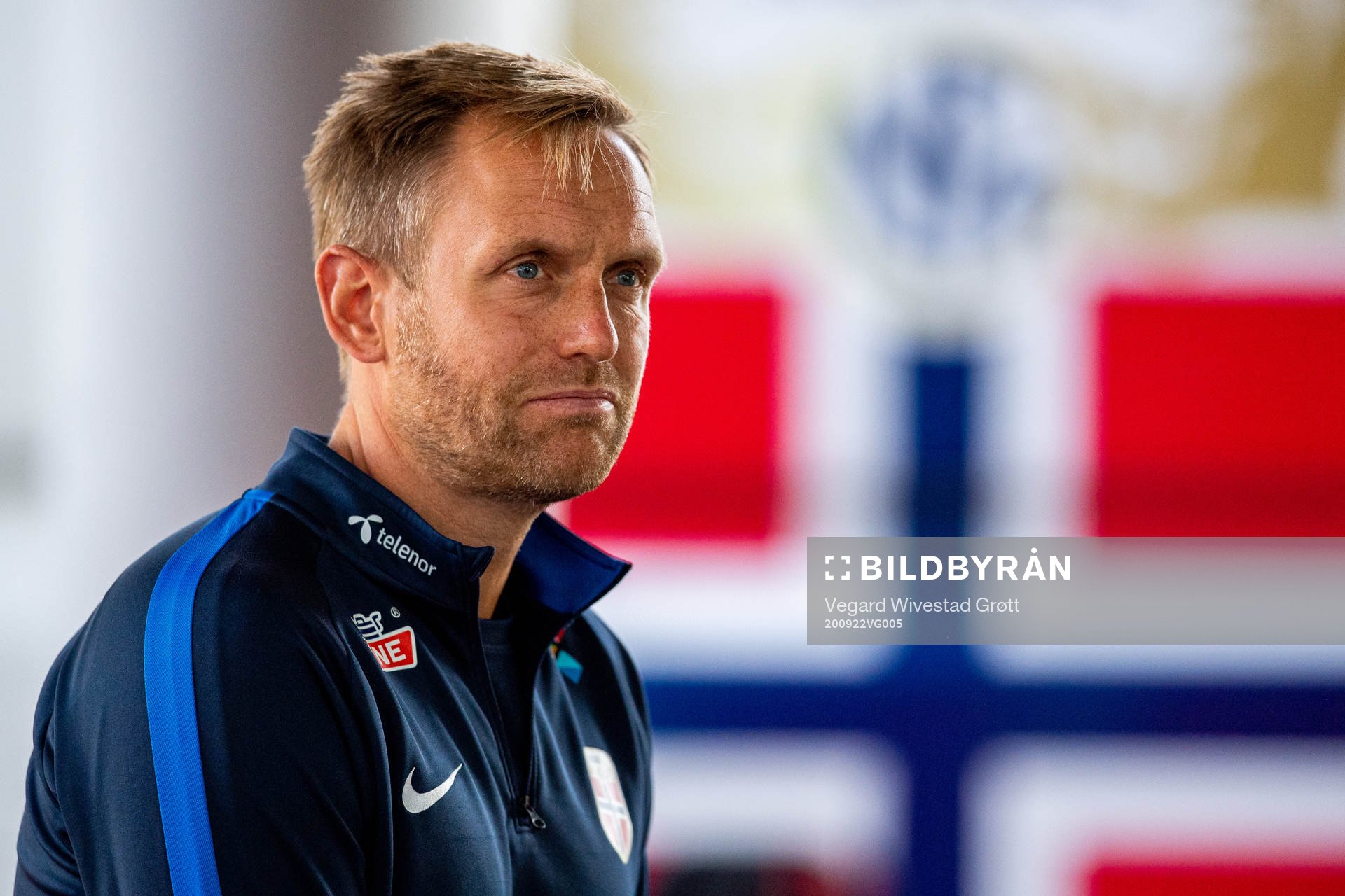 Martin Sjögren, head coach of Norway