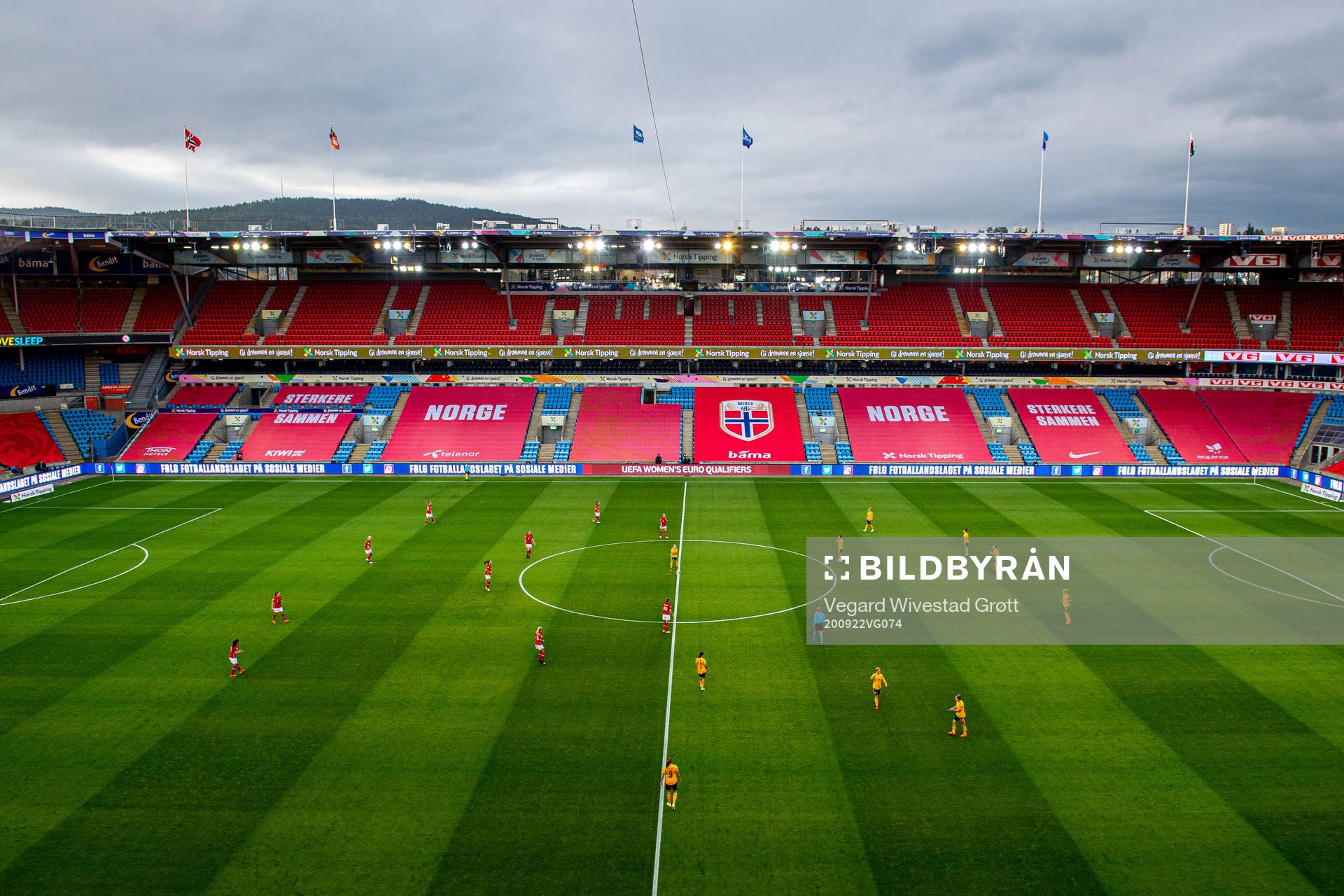 General view of Ullevaal Stadion