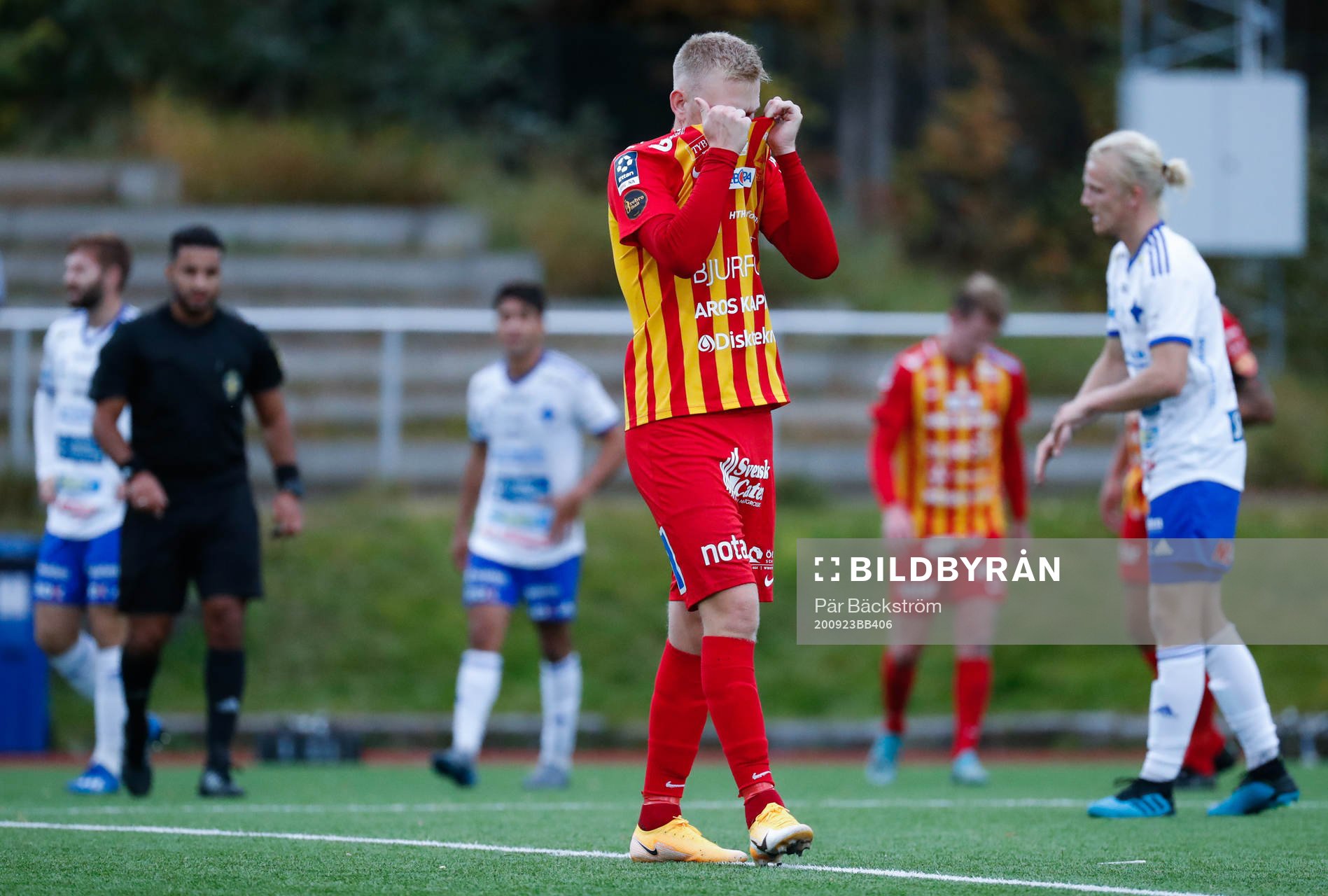 Örebro Syrianskas Linus Lamu deppar