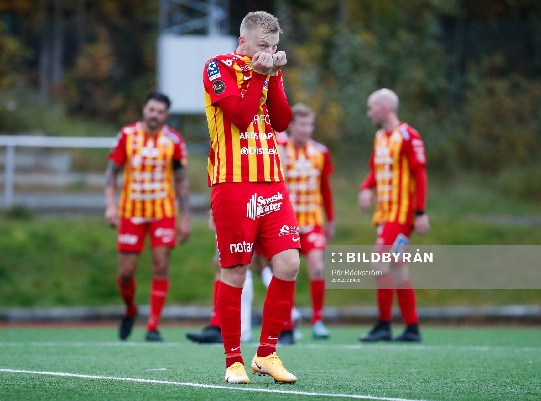 Örebro Syrianskas Linus Lamu deppar