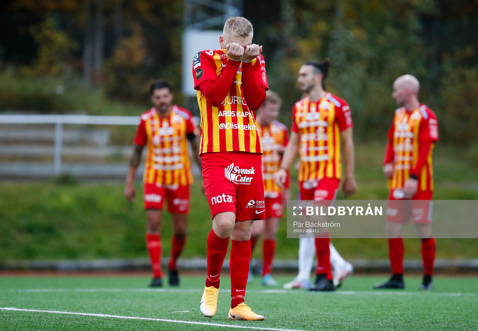 Örebro Syrianskas Linus Lamu deppar