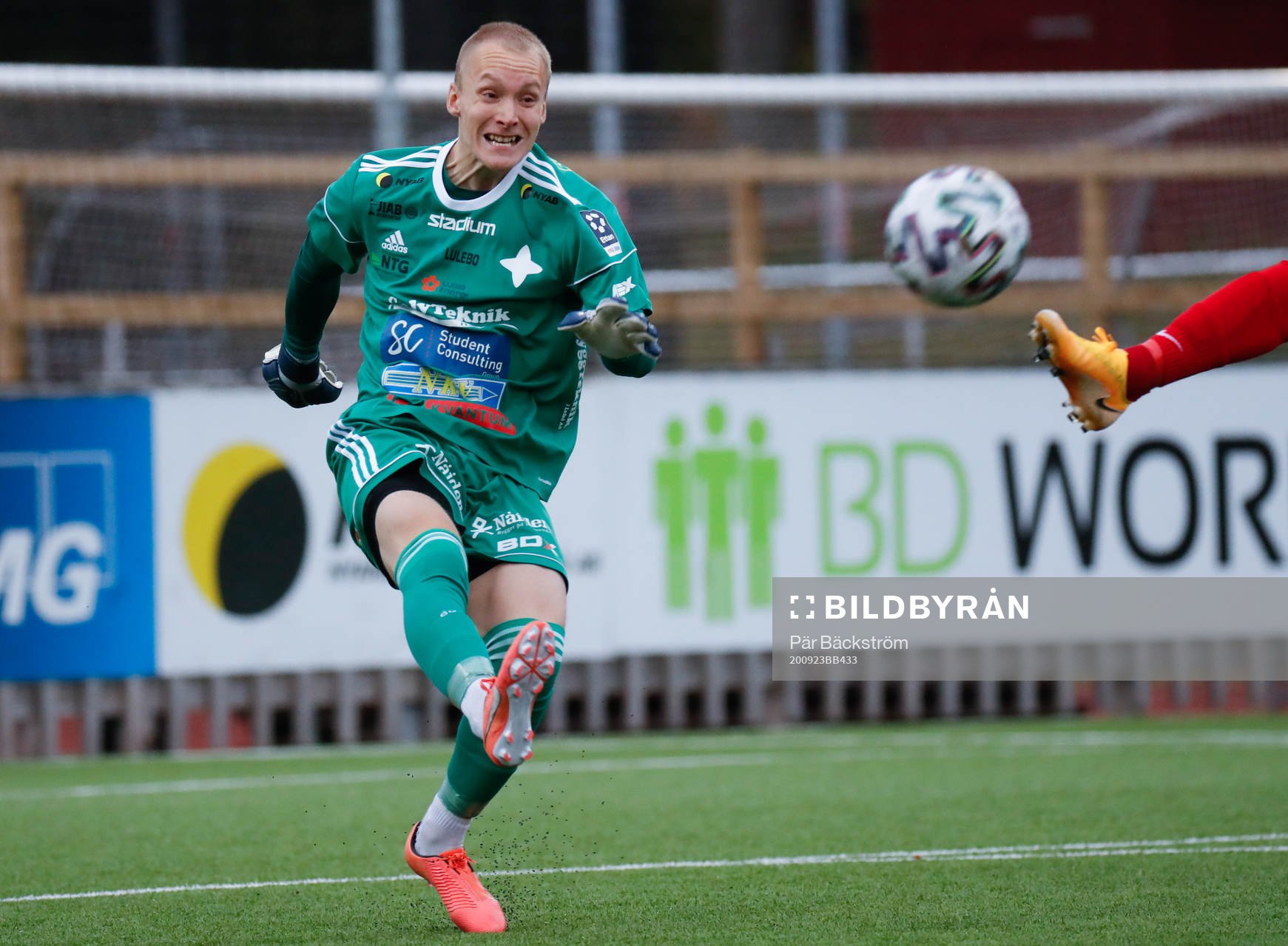 IFK Luleås målvakt Tomas Adell