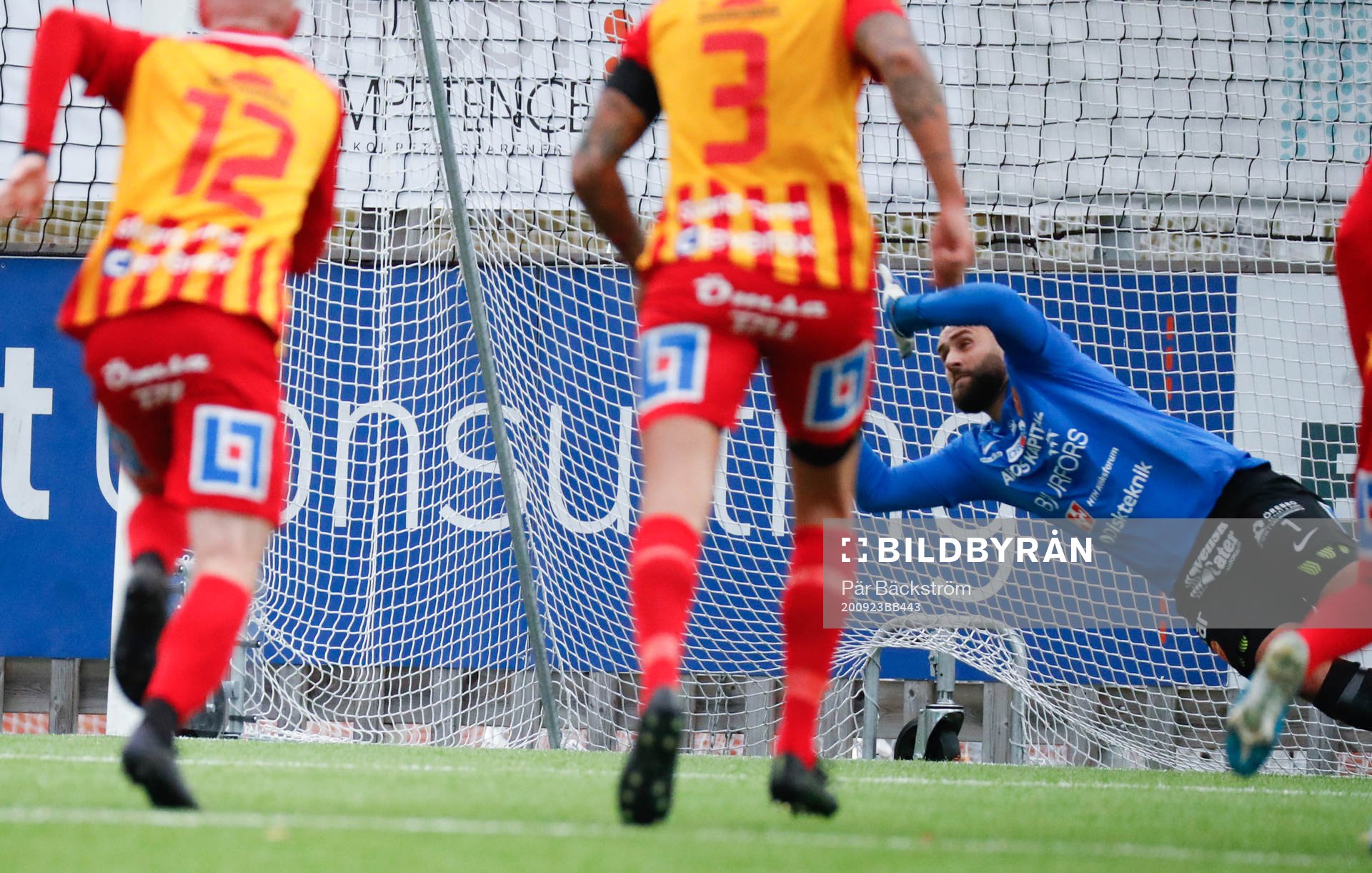 Ärebro Syrianskas målvakt Dildar Caliskan