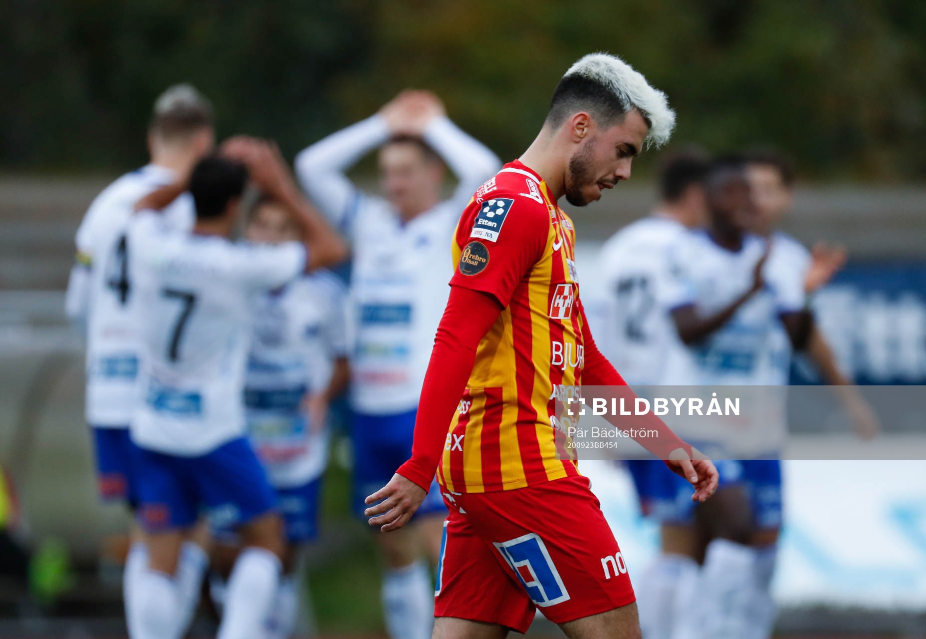 Örebro Syrianskas Michel Yanez Hernandez deppar