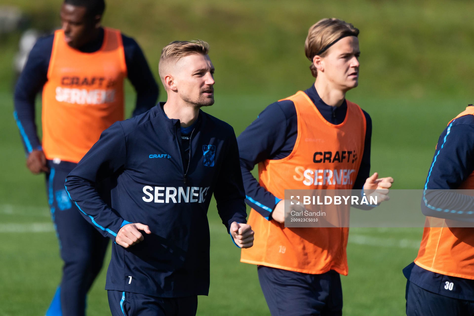 Sebastian Eriksson och August Erlingmark