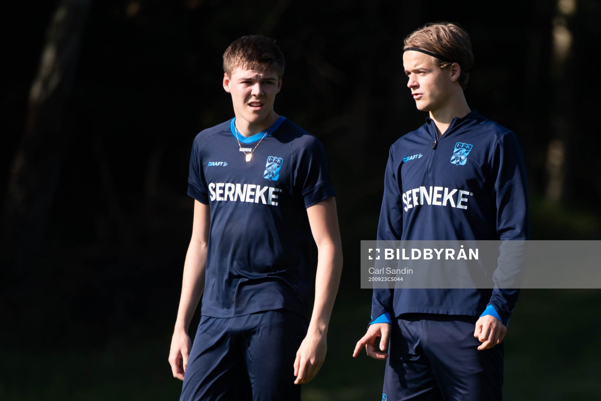 Emil Holm och August Erlingmark