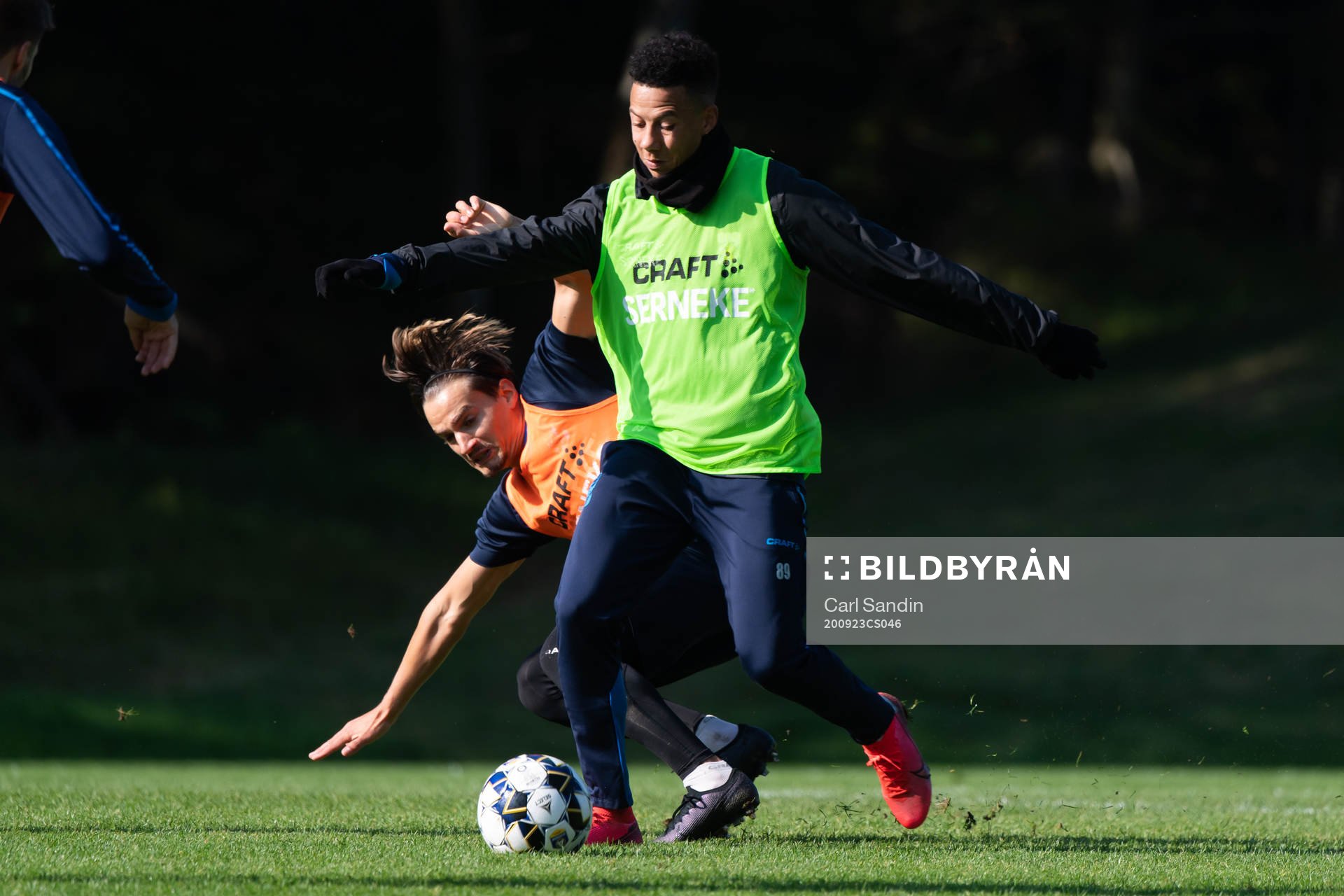 Amin Affane och Tobias Sana