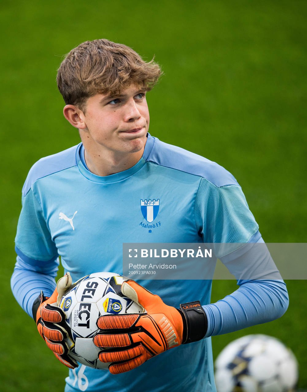 Goalkeeper Melker Ellborg
