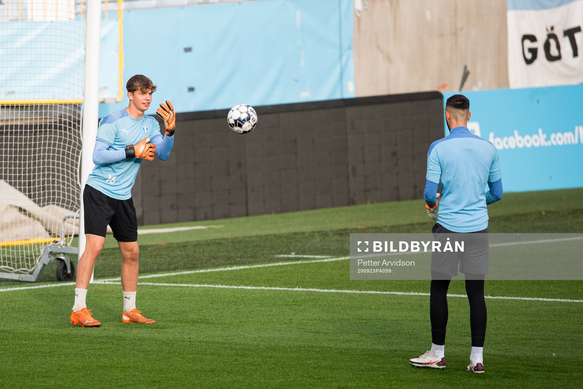 Goalkeeper Melker Ellborg