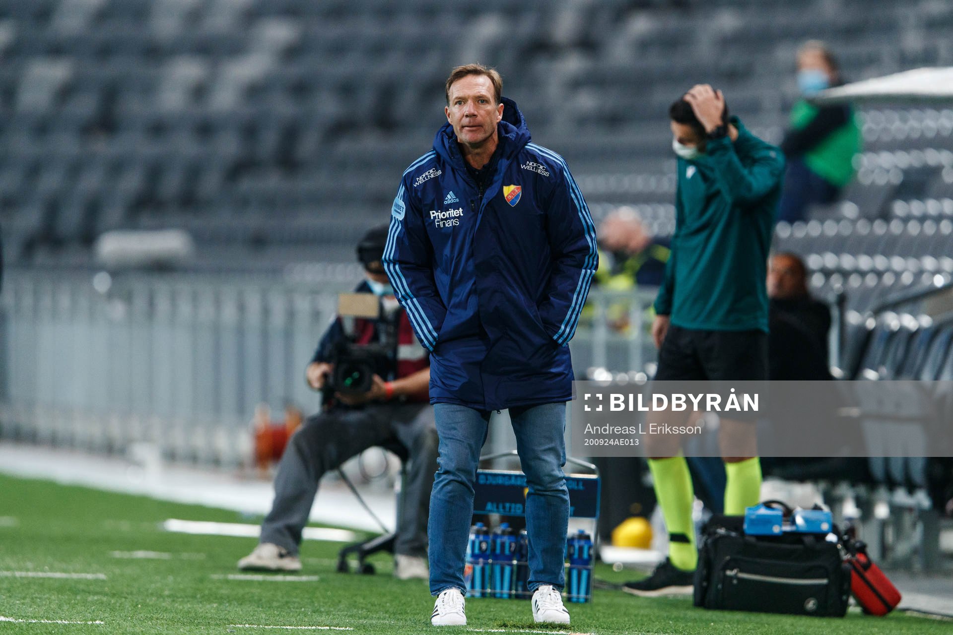 Kim Bergstrand, head coach  of Djurgården